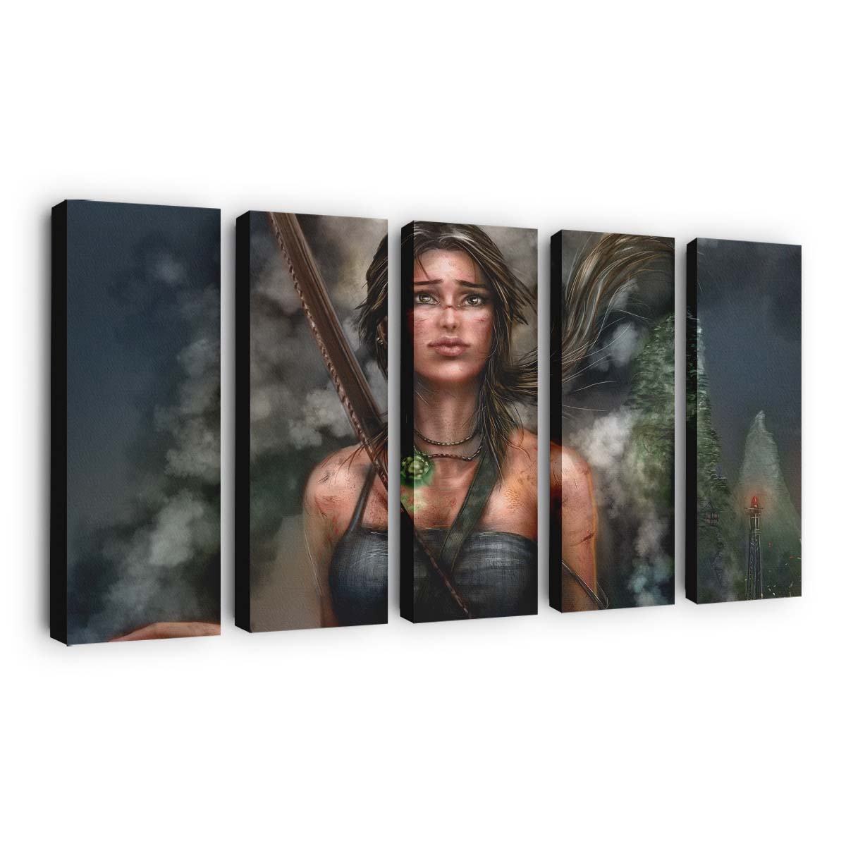 lara croft artworks 5k ca